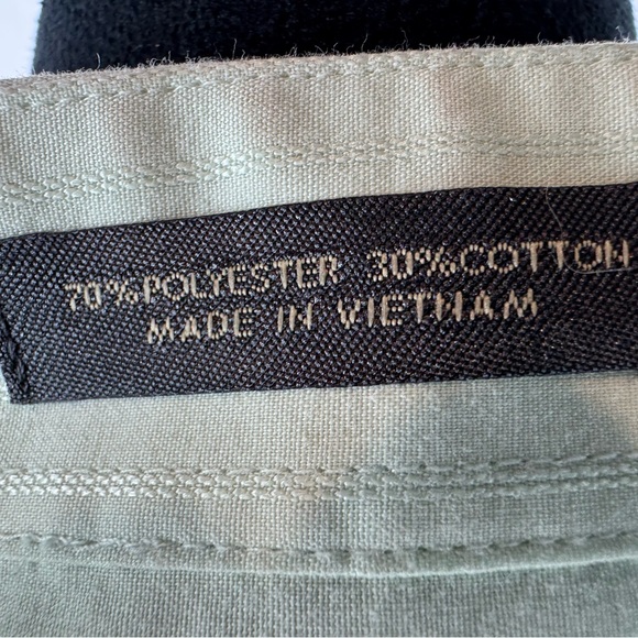 Arrow Mint Green Striped Short Sleeve Button Down Shirt - Picture 5 of 8